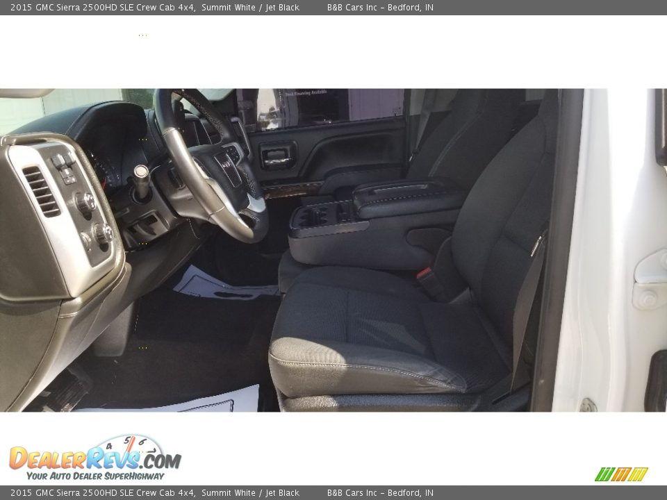 2015 GMC Sierra 2500HD SLE Crew Cab 4x4 Summit White / Jet Black Photo #12