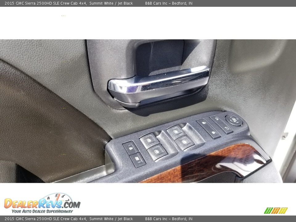 2015 GMC Sierra 2500HD SLE Crew Cab 4x4 Summit White / Jet Black Photo #13