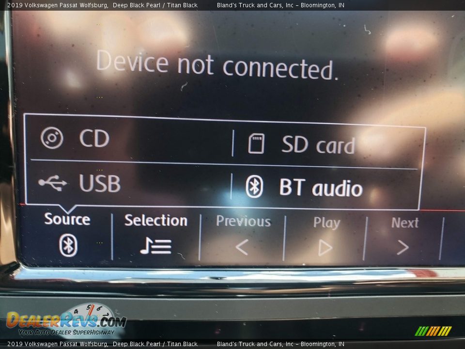 2019 Volkswagen Passat Wolfsburg Deep Black Pearl / Titan Black Photo #18