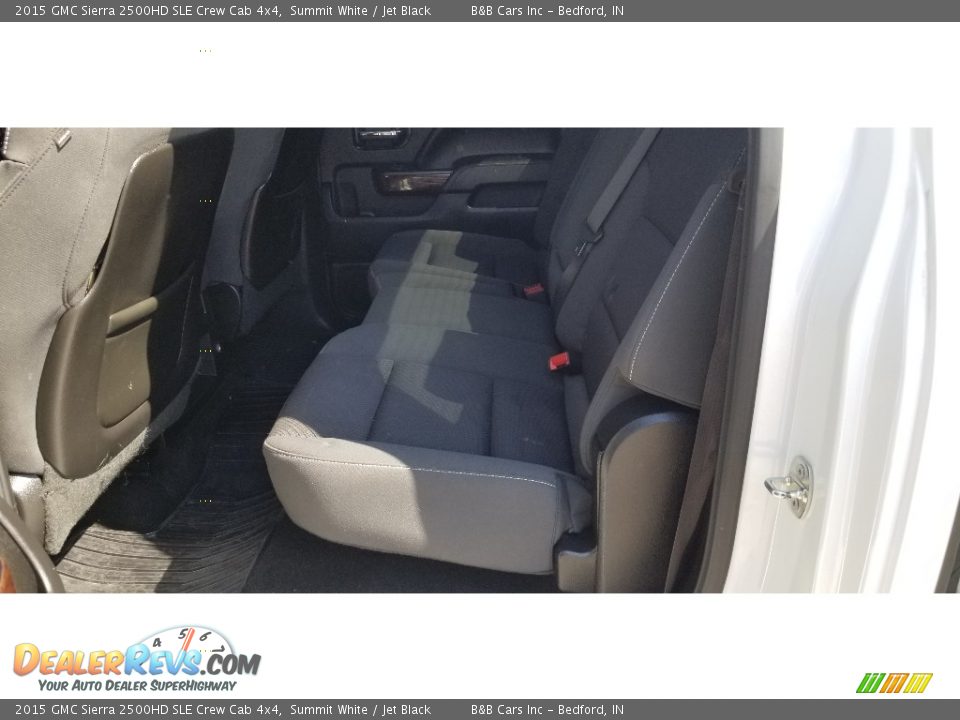 2015 GMC Sierra 2500HD SLE Crew Cab 4x4 Summit White / Jet Black Photo #15