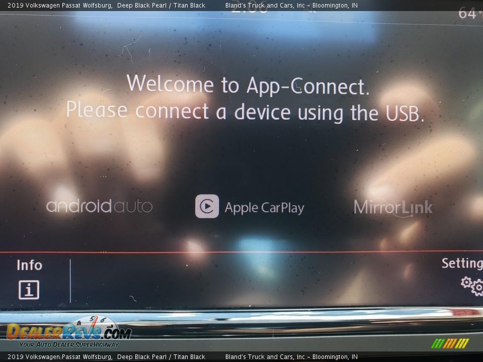 2019 Volkswagen Passat Wolfsburg Deep Black Pearl / Titan Black Photo #19