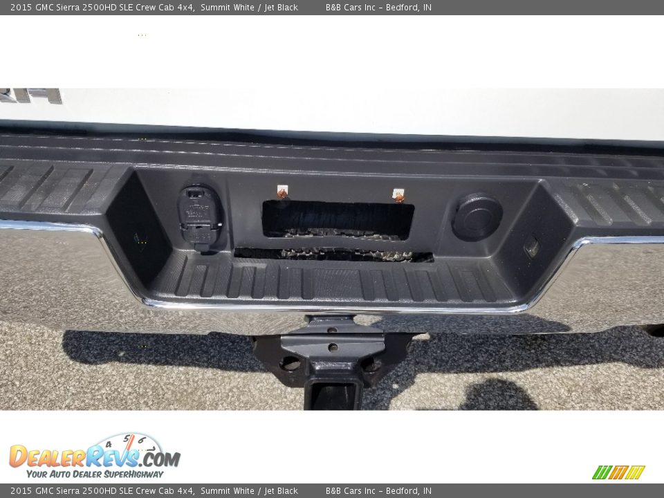 2015 GMC Sierra 2500HD SLE Crew Cab 4x4 Summit White / Jet Black Photo #16