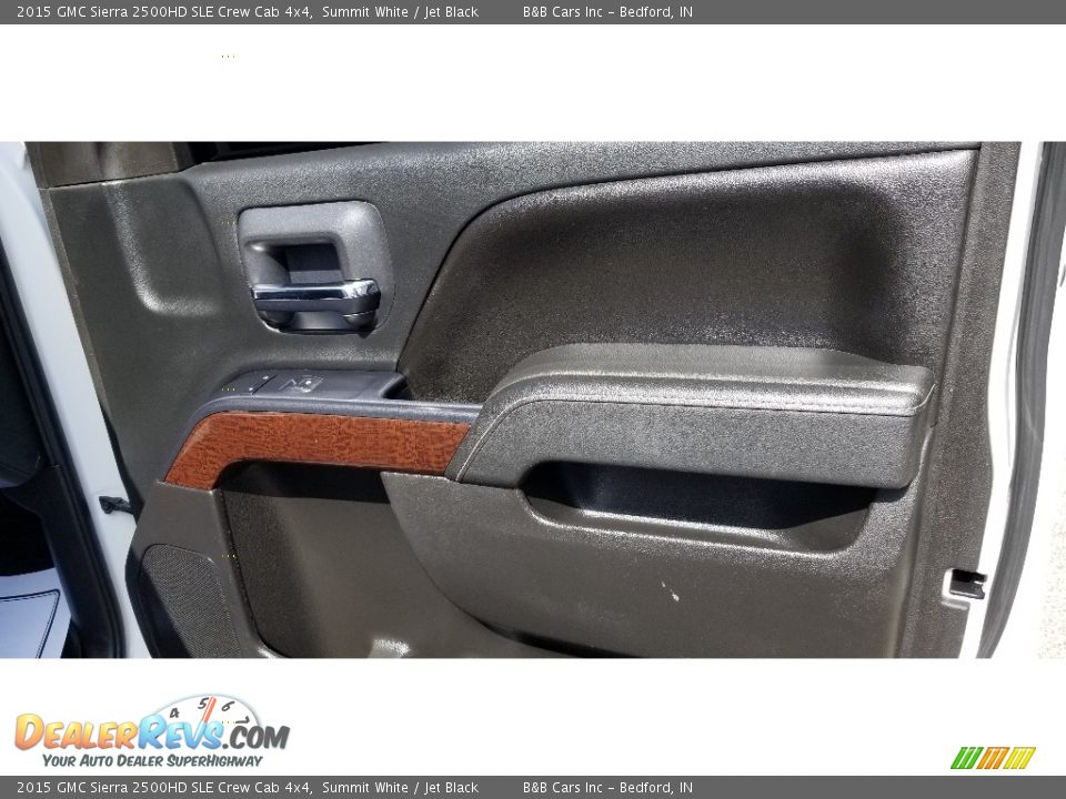 2015 GMC Sierra 2500HD SLE Crew Cab 4x4 Summit White / Jet Black Photo #18