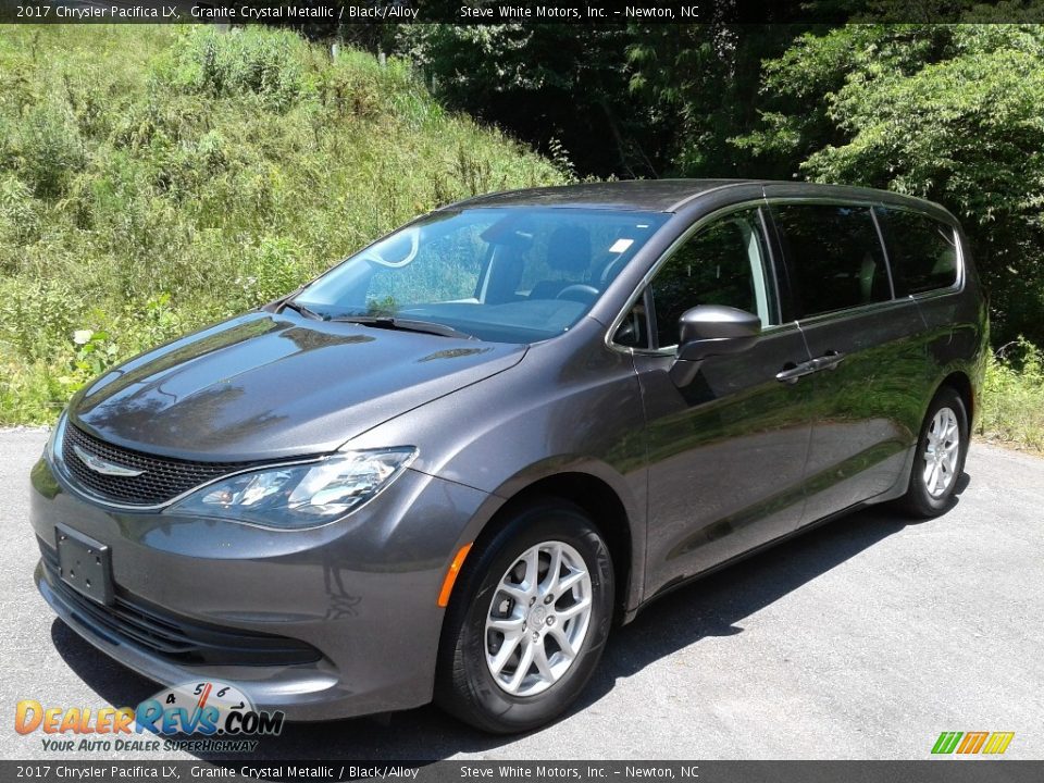 2017 Chrysler Pacifica LX Granite Crystal Metallic / Black/Alloy Photo #2