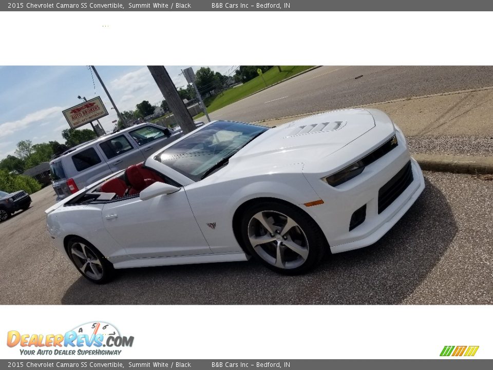 2015 Chevrolet Camaro SS Convertible Summit White / Black Photo #1