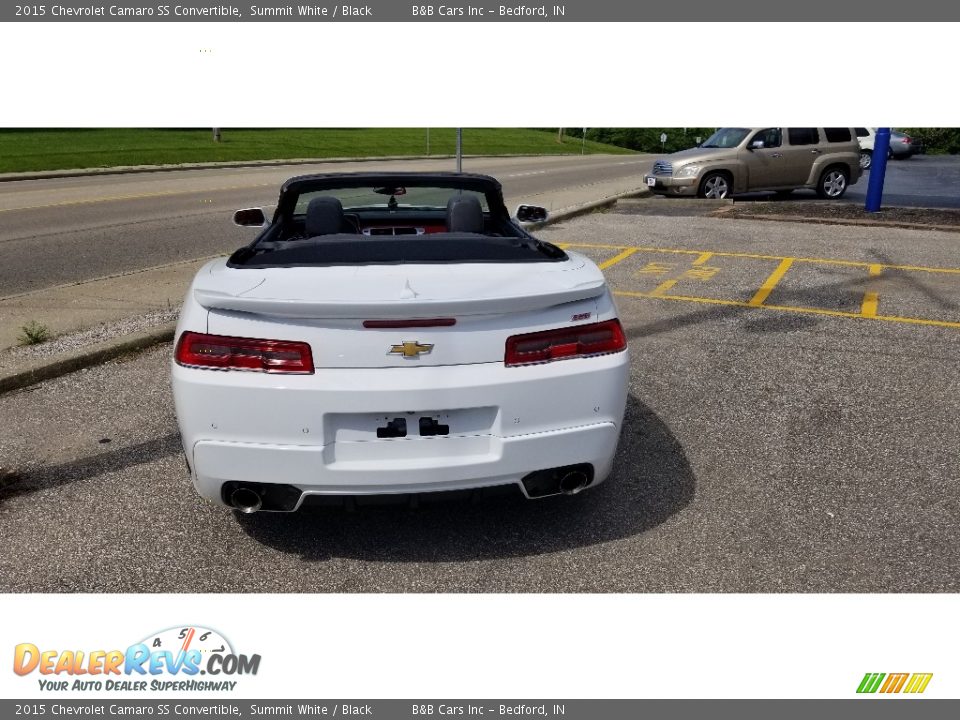 2015 Chevrolet Camaro SS Convertible Summit White / Black Photo #7