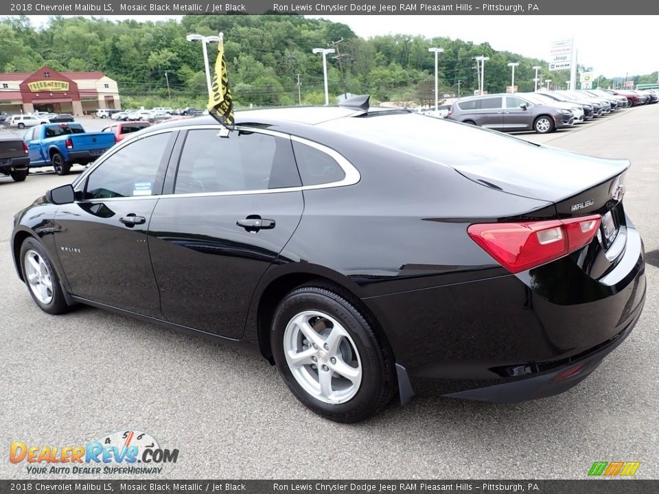 2018 Chevrolet Malibu LS Mosaic Black Metallic / Jet Black Photo #3