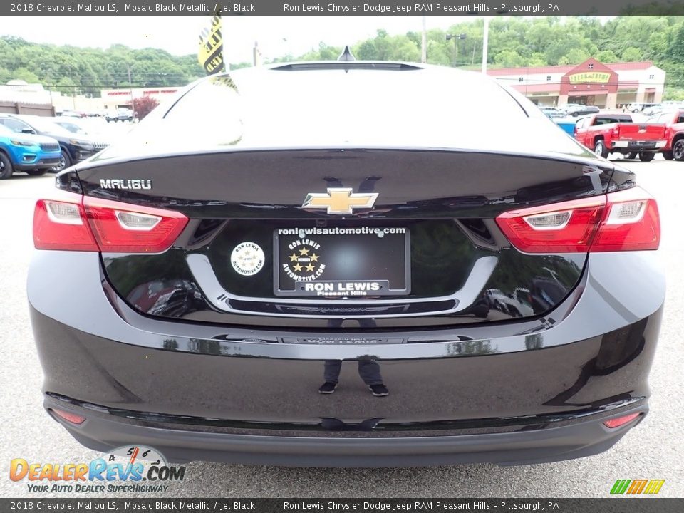 2018 Chevrolet Malibu LS Mosaic Black Metallic / Jet Black Photo #5