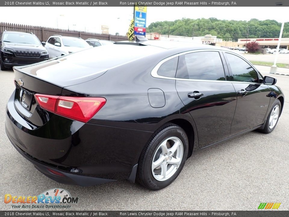 2018 Chevrolet Malibu LS Mosaic Black Metallic / Jet Black Photo #6