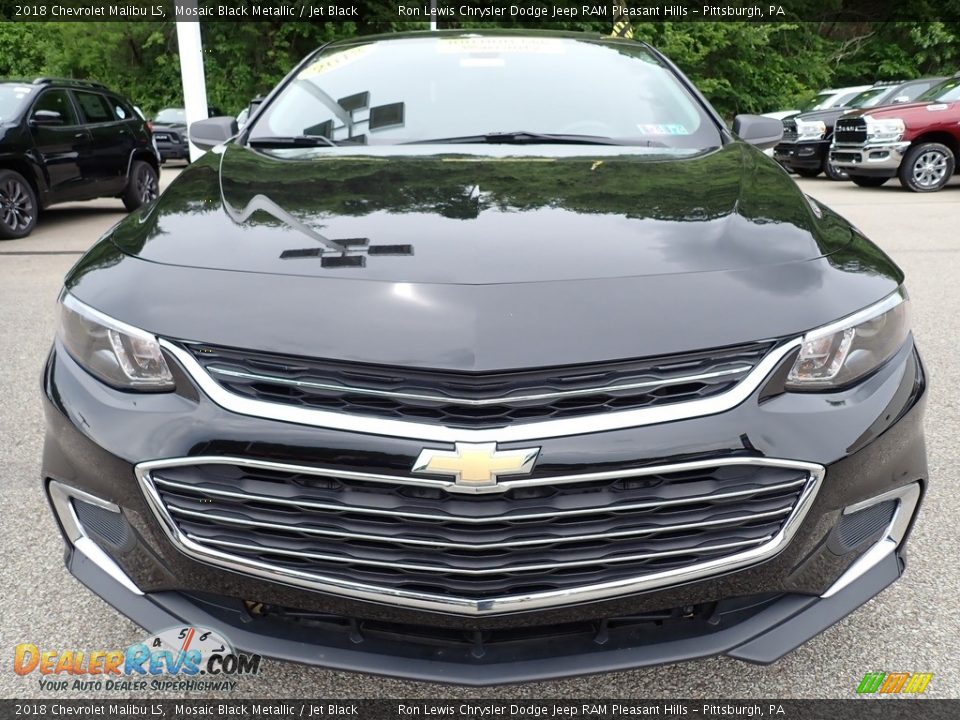 2018 Chevrolet Malibu LS Mosaic Black Metallic / Jet Black Photo #9