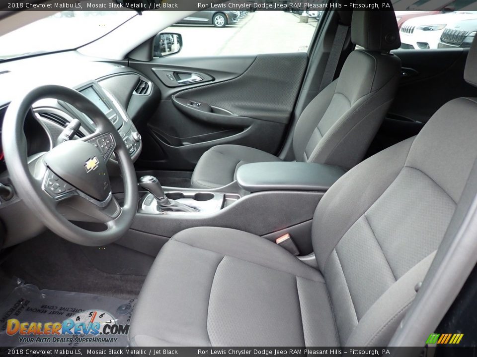 2018 Chevrolet Malibu LS Mosaic Black Metallic / Jet Black Photo #11