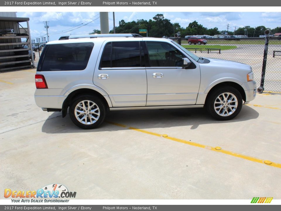 2017 Ford Expedition Limited Ingot Silver / Ebony Photo #13