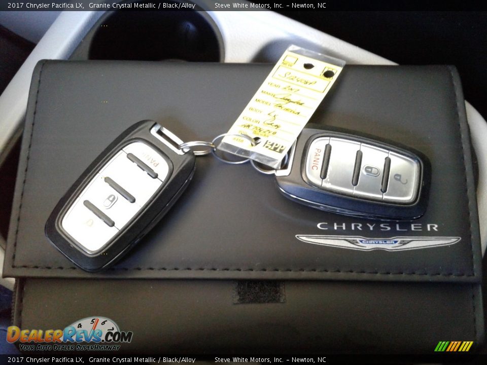 2017 Chrysler Pacifica LX Granite Crystal Metallic / Black/Alloy Photo #28