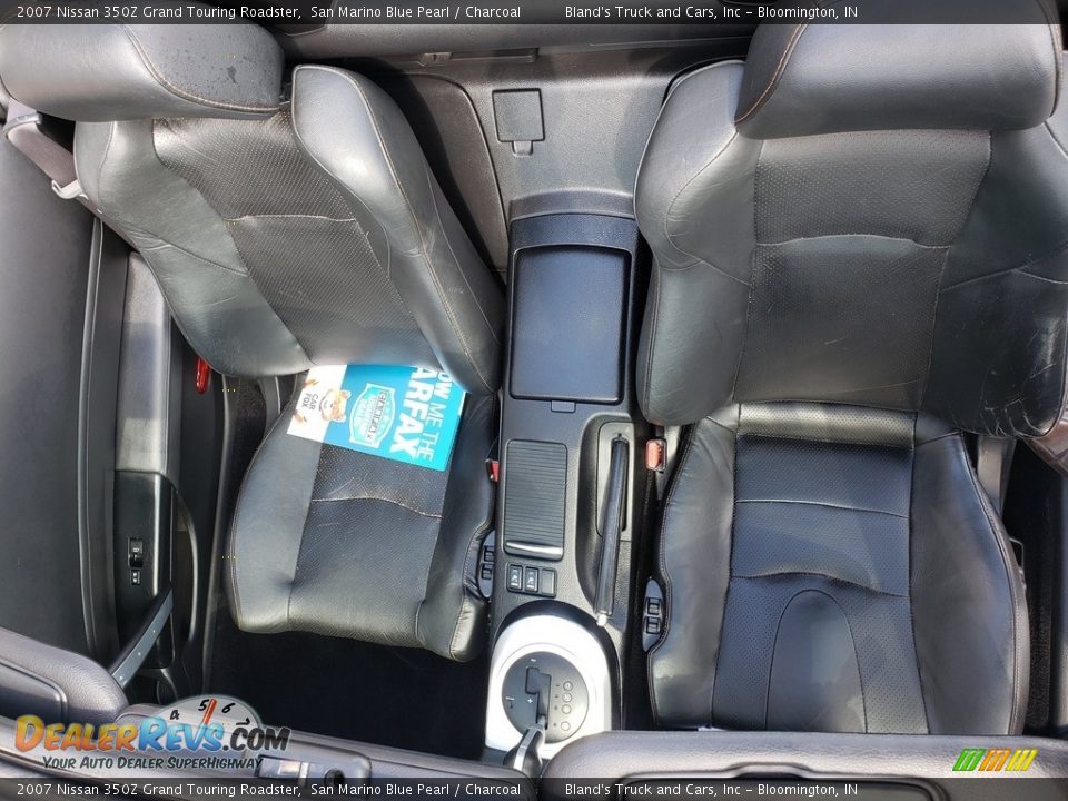 2007 Nissan 350Z Grand Touring Roadster San Marino Blue Pearl / Charcoal Photo #7