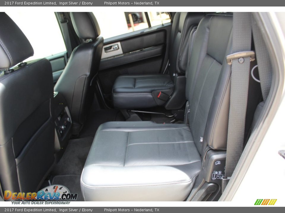 2017 Ford Expedition Limited Ingot Silver / Ebony Photo #26
