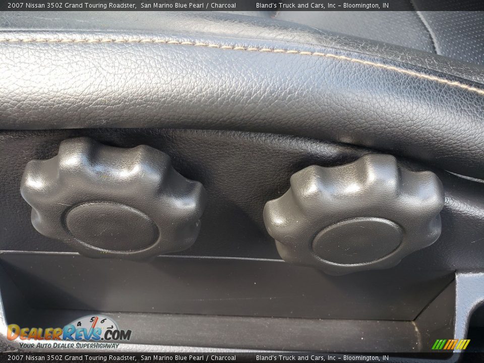 2007 Nissan 350Z Grand Touring Roadster San Marino Blue Pearl / Charcoal Photo #11