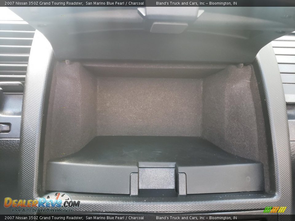 2007 Nissan 350Z Grand Touring Roadster San Marino Blue Pearl / Charcoal Photo #19