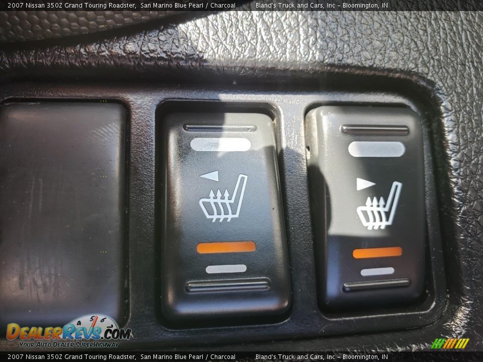 2007 Nissan 350Z Grand Touring Roadster San Marino Blue Pearl / Charcoal Photo #29