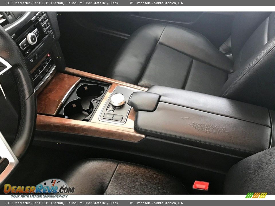 2012 Mercedes-Benz E 350 Sedan Palladium Silver Metallic / Black Photo #23