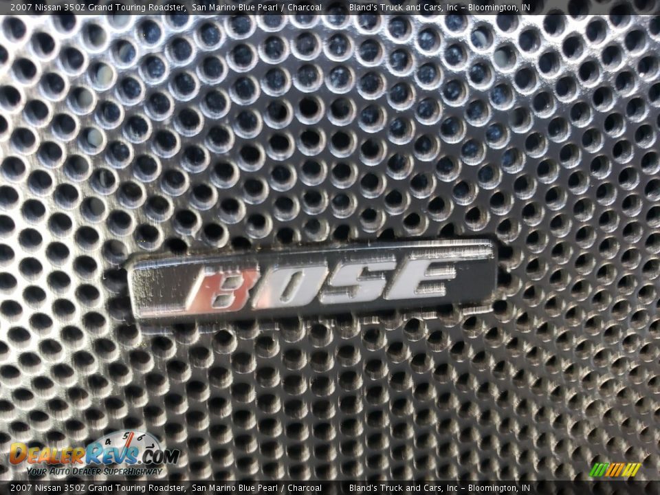 2007 Nissan 350Z Grand Touring Roadster San Marino Blue Pearl / Charcoal Photo #33