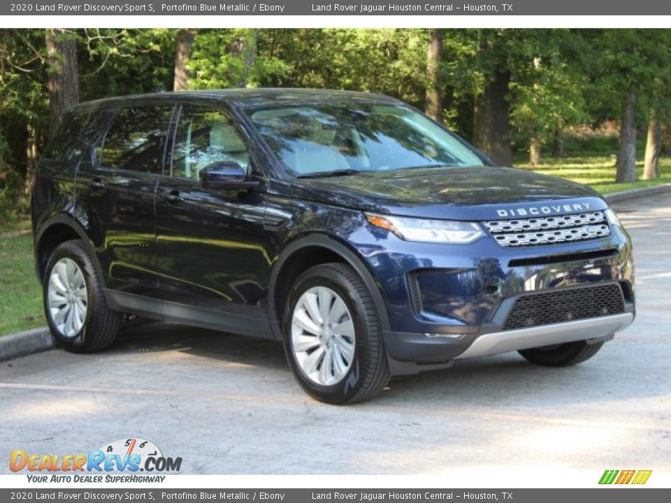 2020 Land Rover Discovery Sport S Portofino Blue Metallic / Ebony Photo #14