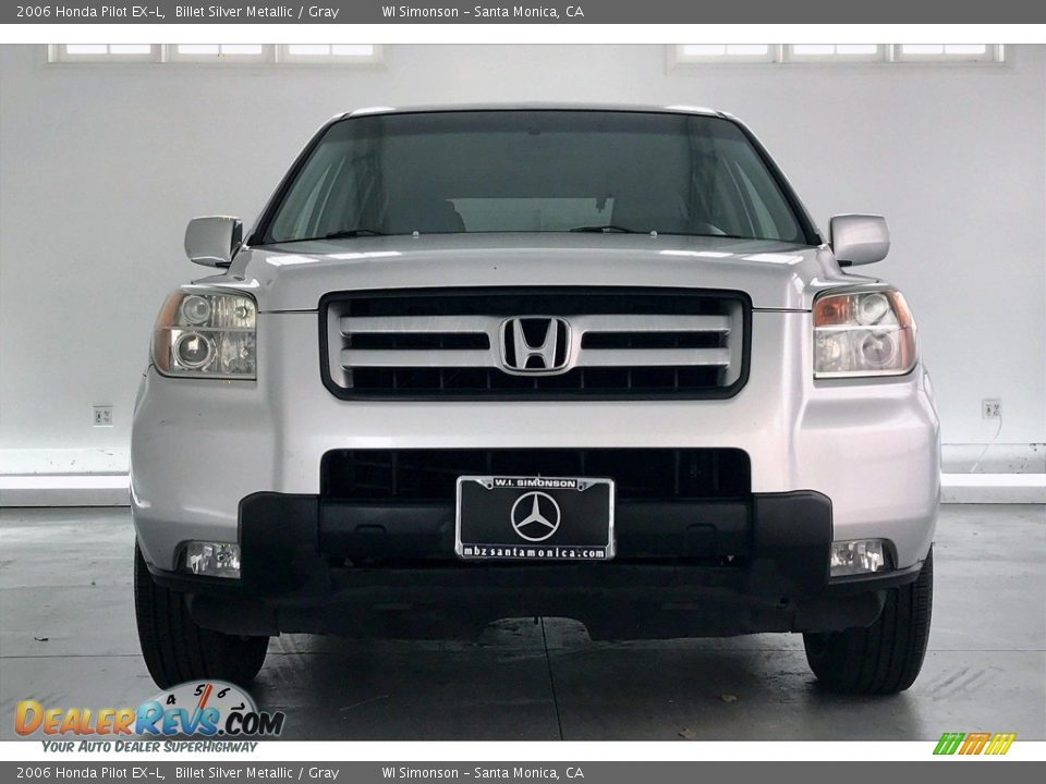 2006 Honda Pilot EX-L Billet Silver Metallic / Gray Photo #2