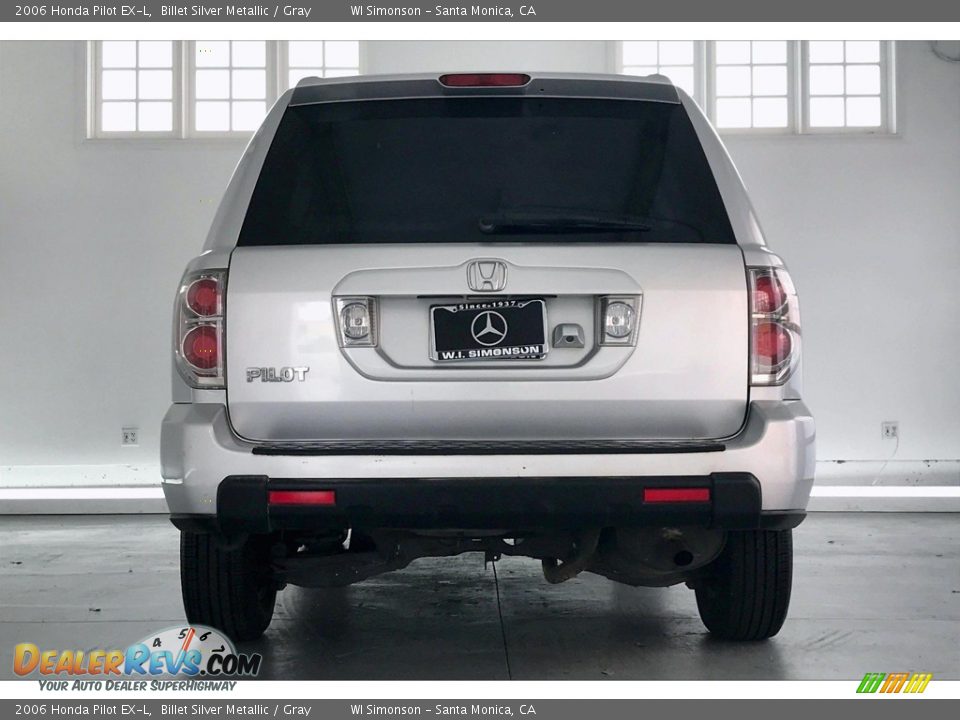 2006 Honda Pilot EX-L Billet Silver Metallic / Gray Photo #3