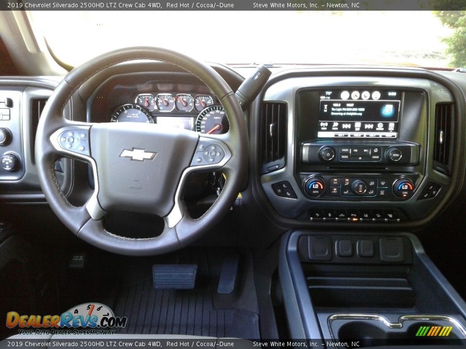 2019 Chevrolet Silverado 2500HD LTZ Crew Cab 4WD Red Hot / Cocoa/­Dune Photo #19