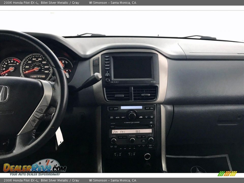 2006 Honda Pilot EX-L Billet Silver Metallic / Gray Photo #5