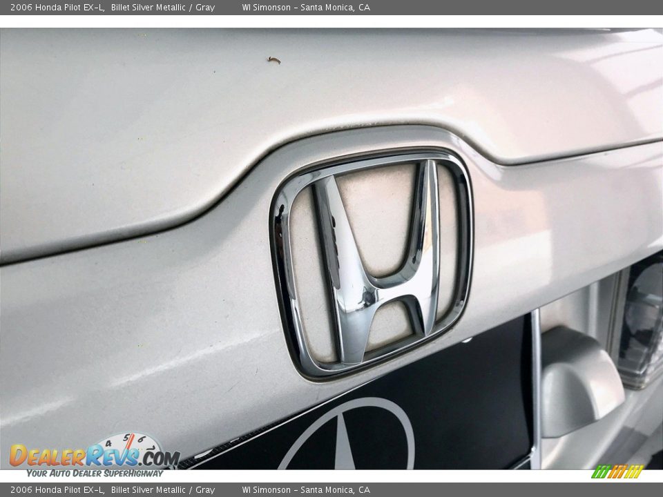 2006 Honda Pilot EX-L Billet Silver Metallic / Gray Photo #7