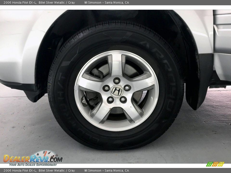 2006 Honda Pilot EX-L Billet Silver Metallic / Gray Photo #8