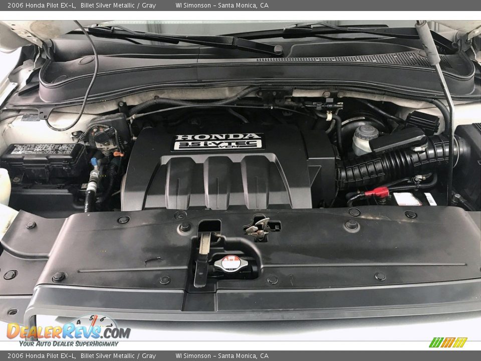 2006 Honda Pilot EX-L Billet Silver Metallic / Gray Photo #9