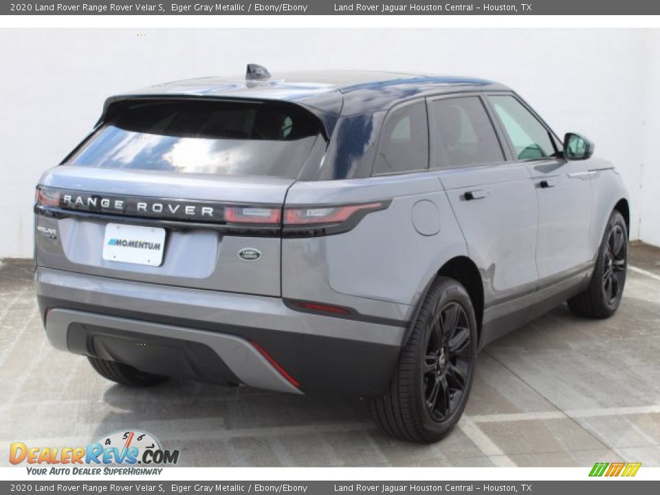 2020 Land Rover Range Rover Velar S Eiger Gray Metallic / Ebony/Ebony Photo #2