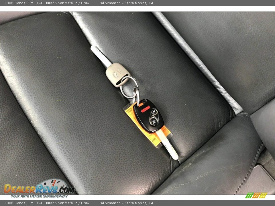 2006 Honda Pilot EX-L Billet Silver Metallic / Gray Photo #11