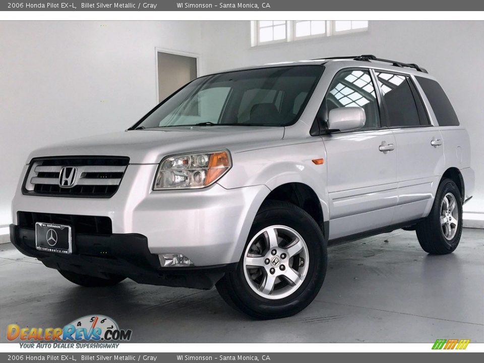 2006 Honda Pilot EX-L Billet Silver Metallic / Gray Photo #12