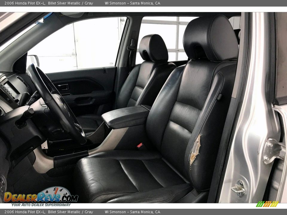 2006 Honda Pilot EX-L Billet Silver Metallic / Gray Photo #14
