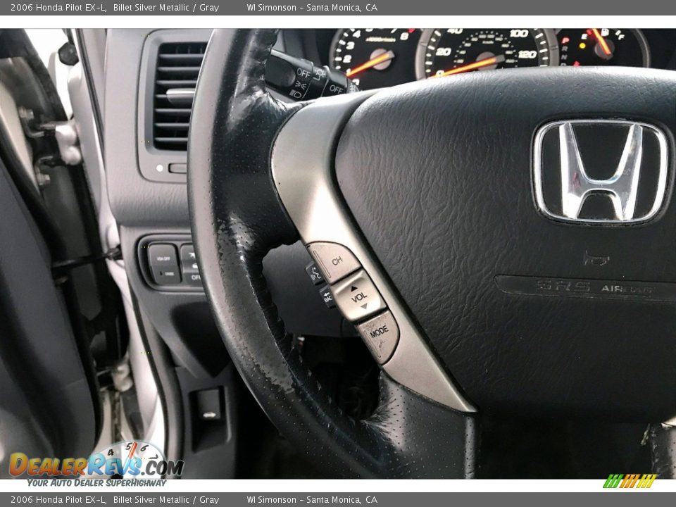 2006 Honda Pilot EX-L Billet Silver Metallic / Gray Photo #18