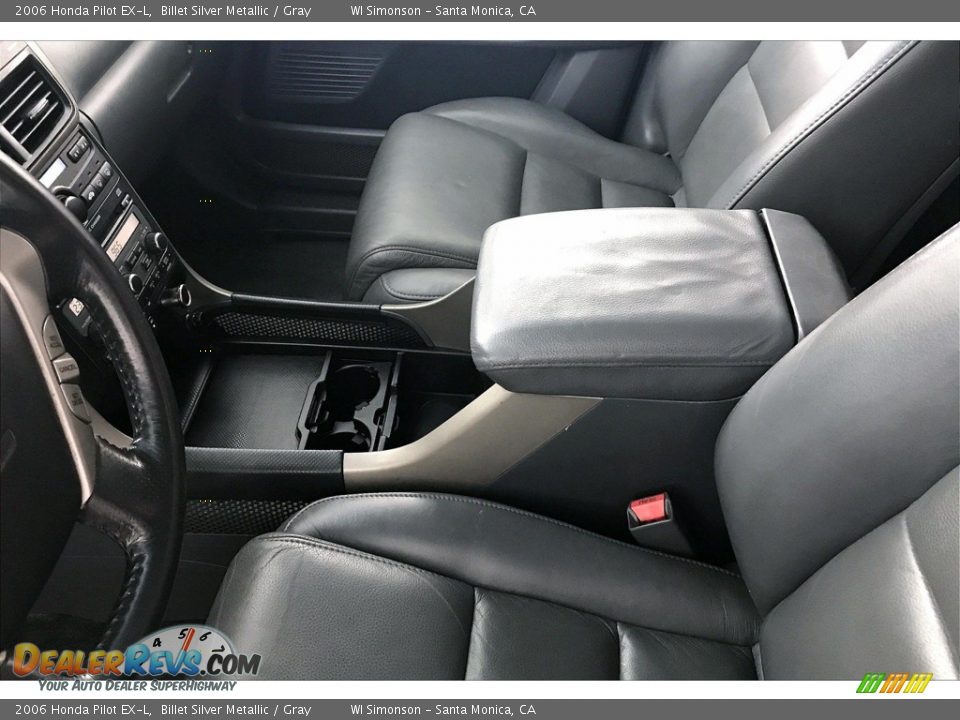 2006 Honda Pilot EX-L Billet Silver Metallic / Gray Photo #23