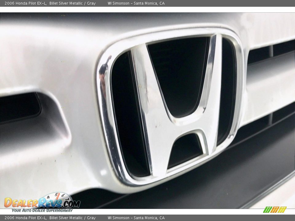 2006 Honda Pilot EX-L Billet Silver Metallic / Gray Photo #33