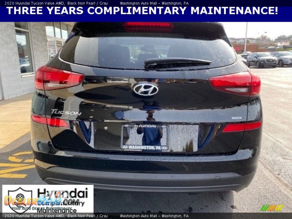 2020 Hyundai Tucson Value AWD Black Noir Pearl / Gray Photo #5