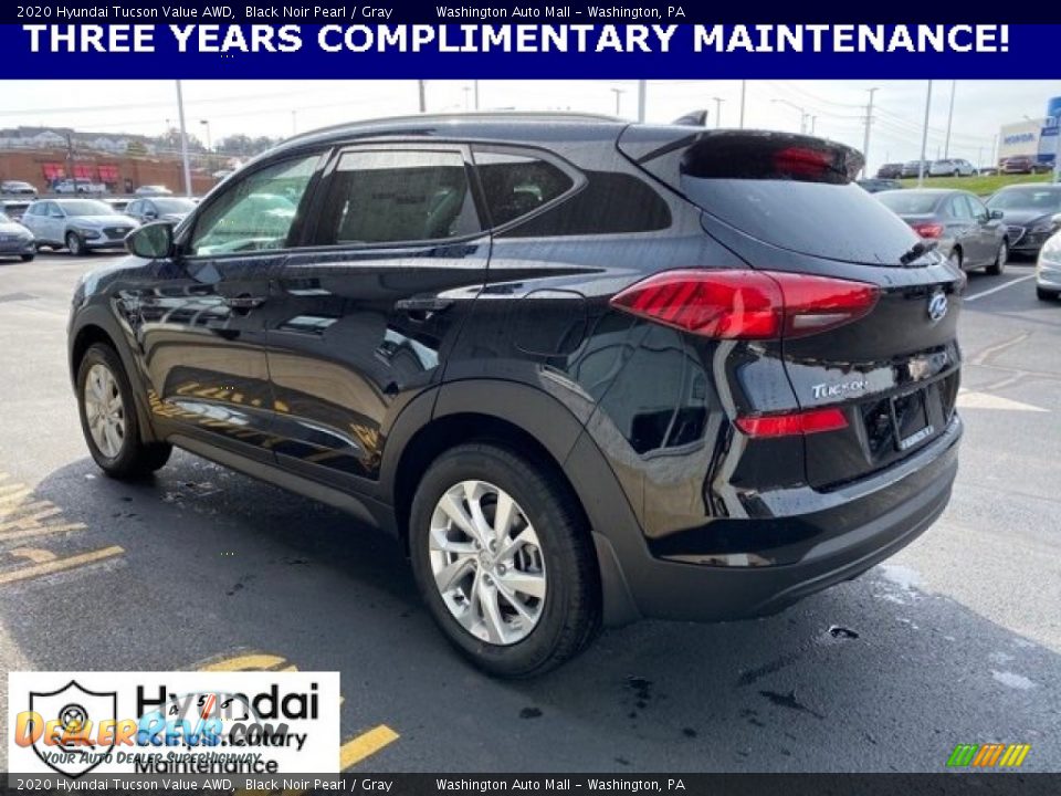 2020 Hyundai Tucson Value AWD Black Noir Pearl / Gray Photo #6