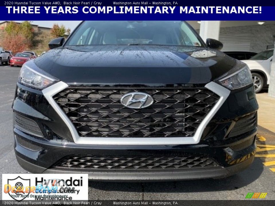2020 Hyundai Tucson Value AWD Black Noir Pearl / Gray Photo #8