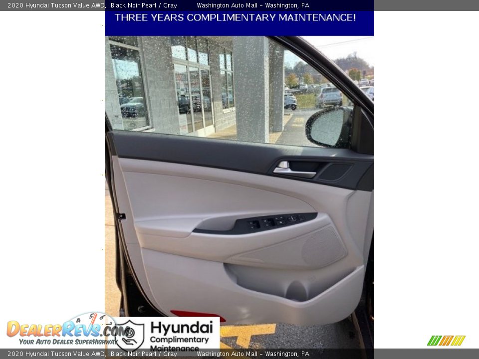 2020 Hyundai Tucson Value AWD Black Noir Pearl / Gray Photo #11