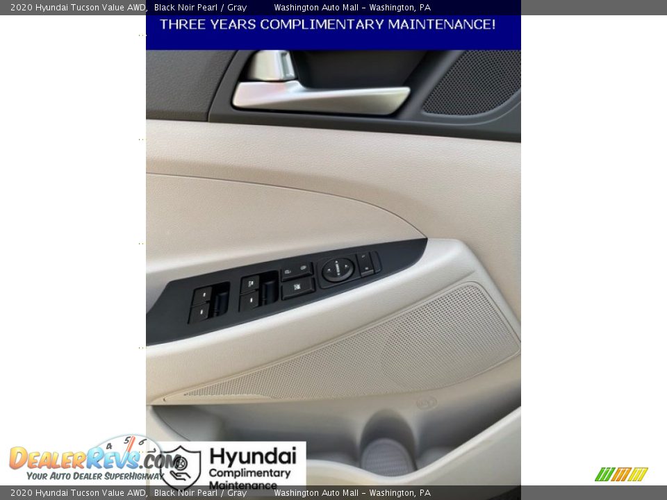 2020 Hyundai Tucson Value AWD Black Noir Pearl / Gray Photo #12