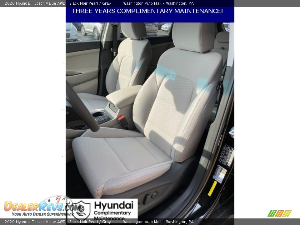 2020 Hyundai Tucson Value AWD Black Noir Pearl / Gray Photo #15