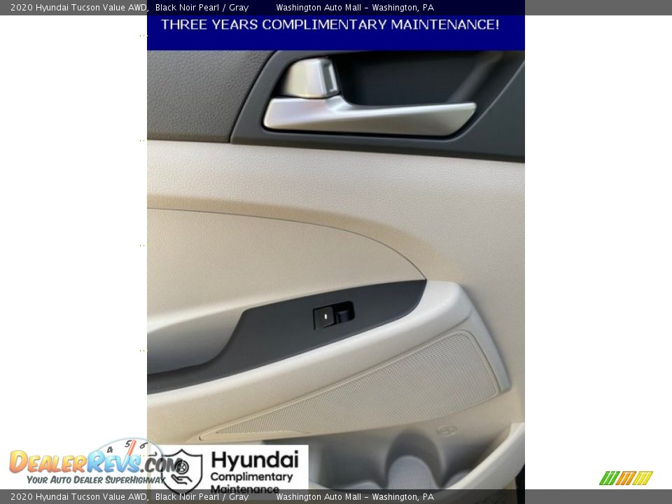 2020 Hyundai Tucson Value AWD Black Noir Pearl / Gray Photo #18