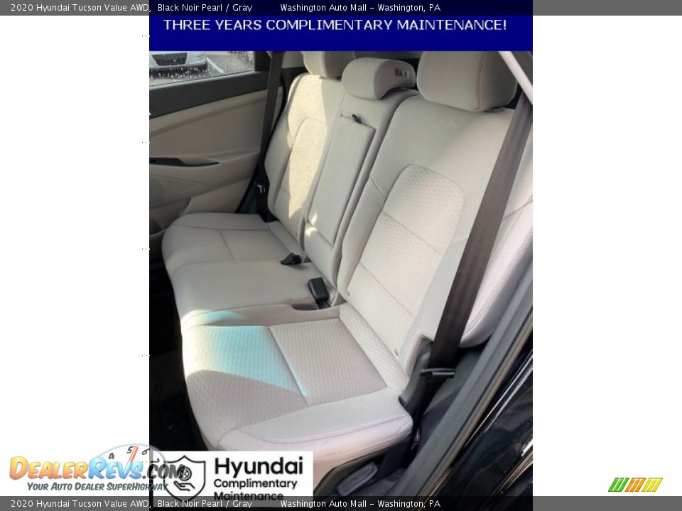 2020 Hyundai Tucson Value AWD Black Noir Pearl / Gray Photo #19