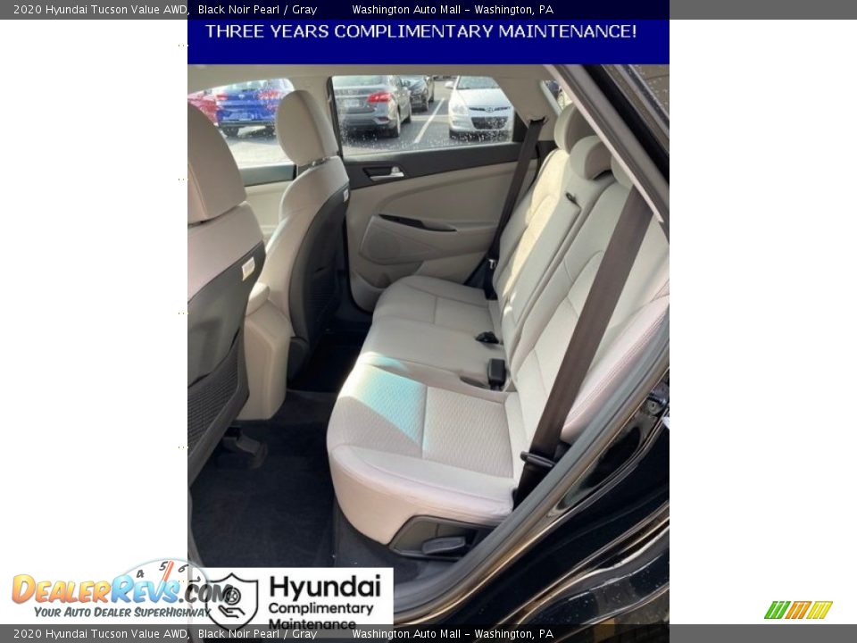 2020 Hyundai Tucson Value AWD Black Noir Pearl / Gray Photo #20