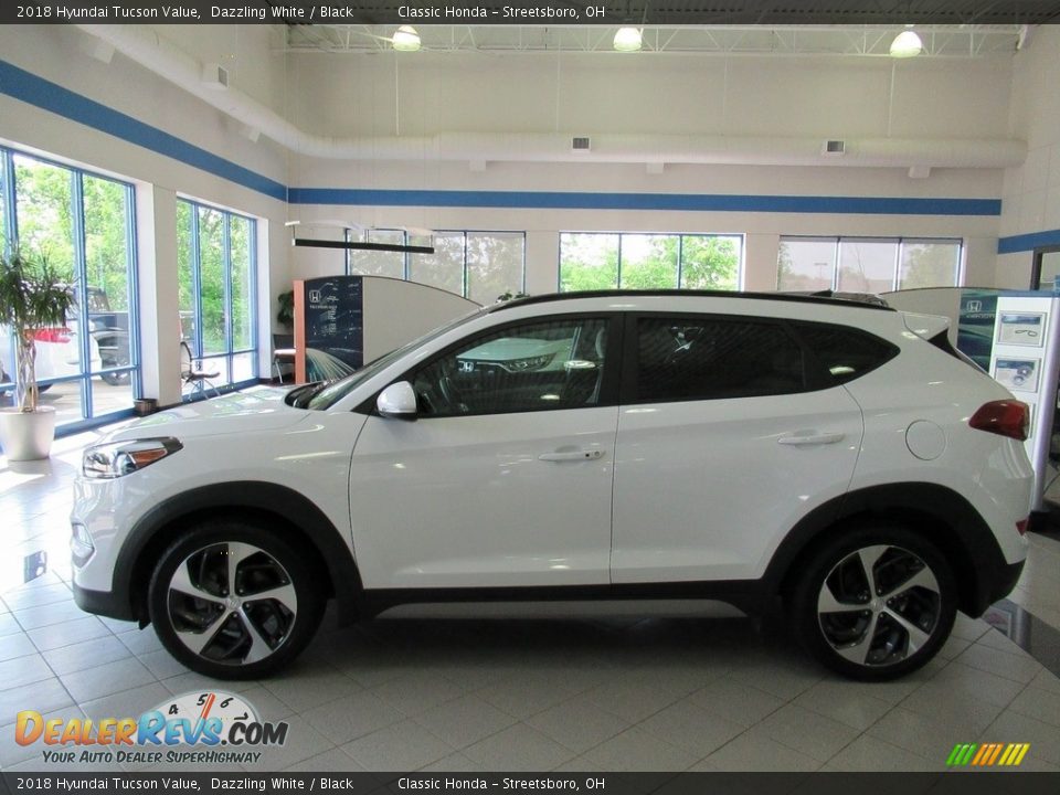 Dazzling White 2018 Hyundai Tucson Value Photo #2