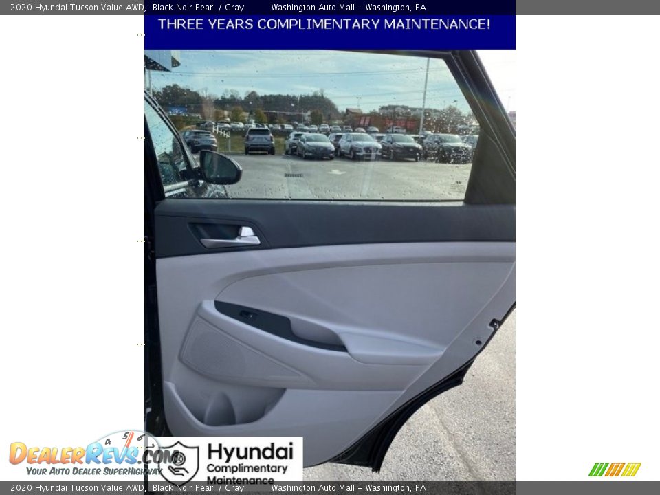 2020 Hyundai Tucson Value AWD Black Noir Pearl / Gray Photo #24